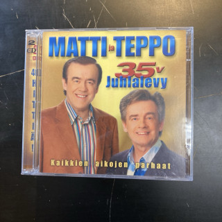 Matti ja Teppo - 35 v. juhlalevy 2CD (VG/M-) -iskelmä-